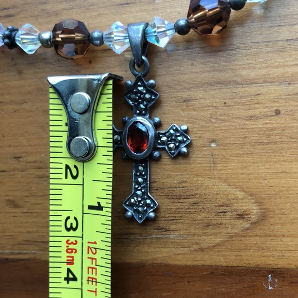 Necklace & Cross Silver 925 - Picture 5 of 7